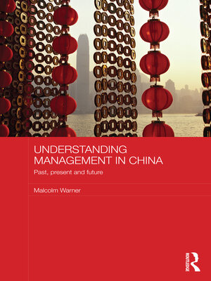 cover image of Understanding Management in China